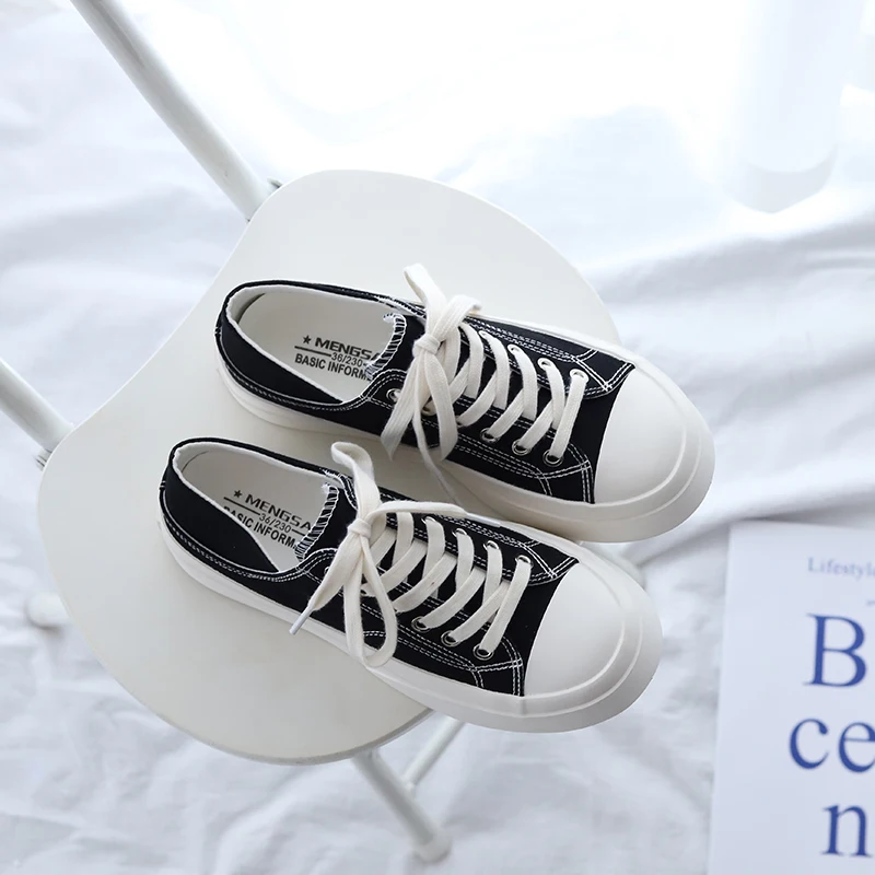 

Women's Shoes Platform Shallow Mouth Round Toe Casual Female Sneakers Modis Slip-on Clogs Summer 2021 New Slip On Small