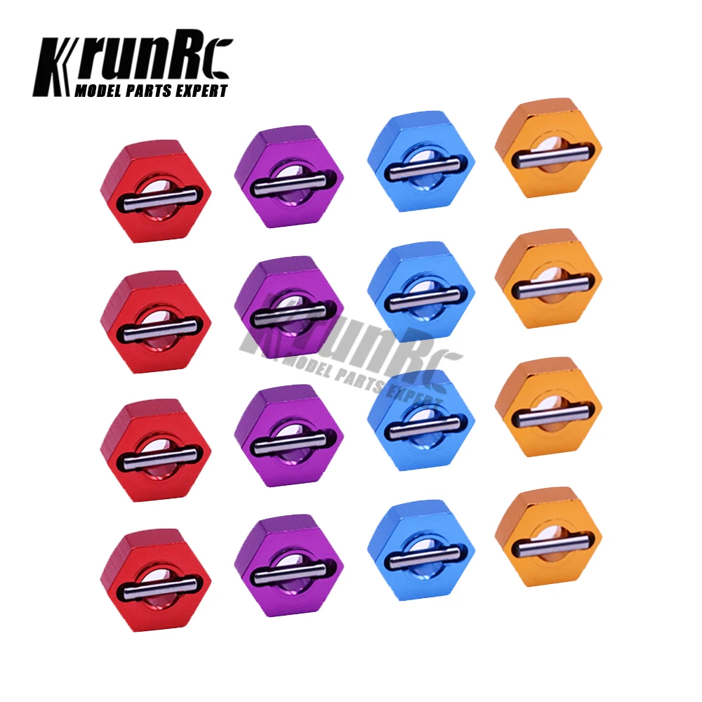 Шестигранный адаптер для колес 4 шт. 12 мм комбинированный переходник с штифтами HSP