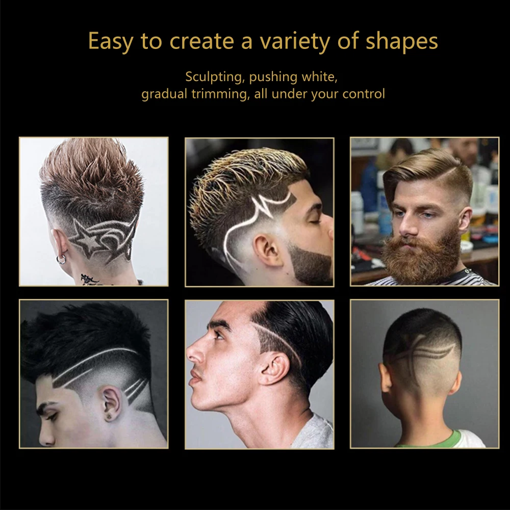 

Kemei Professional Hair Clipper Electric Hair Trimmer Powerful Hair Shaving Machine Hair Cutting Beard Electric Razor KM-2600