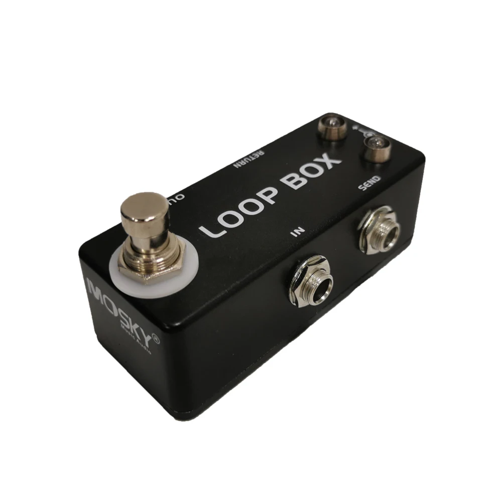 Переключатель педалей для гитарных эффектов Mosky Loop Box выбор каналов запасные