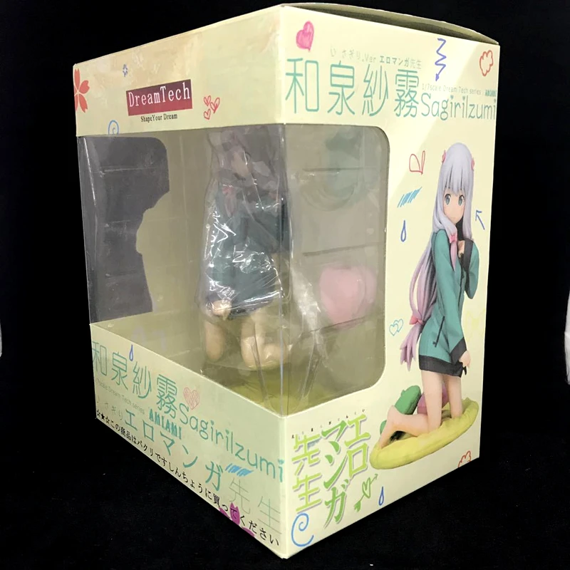 

14 cm Anime Teacher Eromanga Figuur Speelgoed Second generation Hequan yarn mist Action Figure Collection Model Toys Xmas Gifts