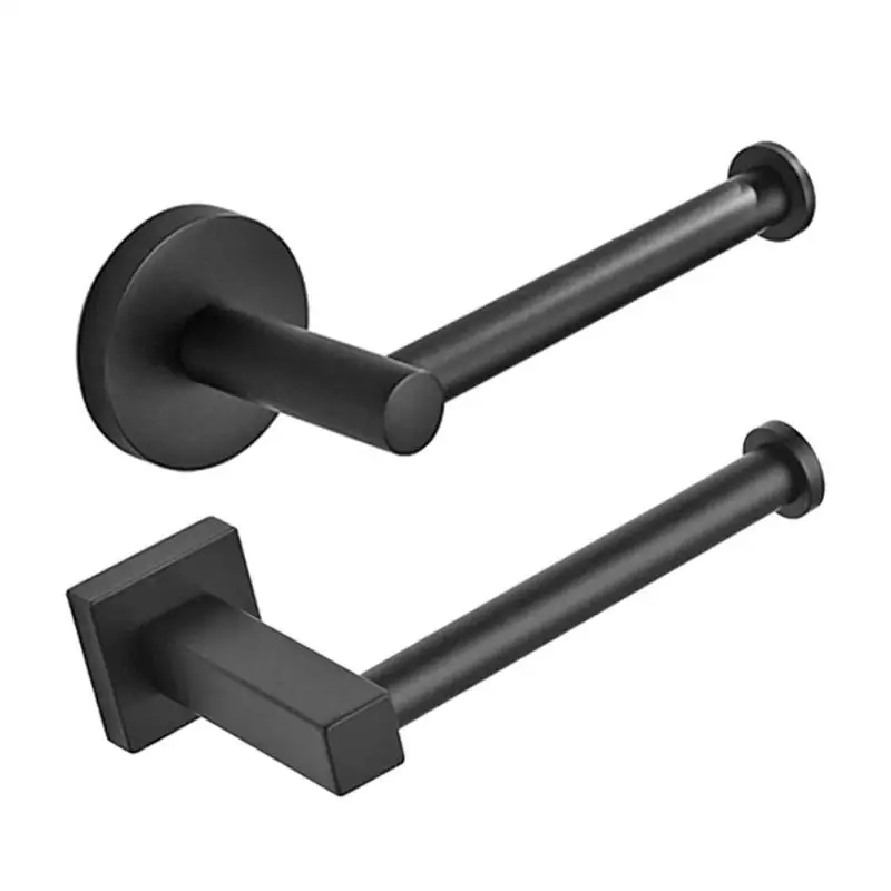 Держатель для туалетной бумаги из нержавеющей стали водонепроницаемый черный |