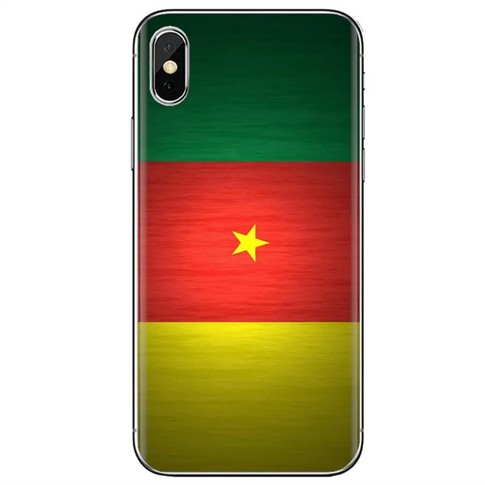 Силиконовый чехол из ТПУ см Флаг Камеруна для iPhone 11 Pro 4 4S 5 5S SE 5C 6 6S 7 8 X XR XS Plus Max iPod