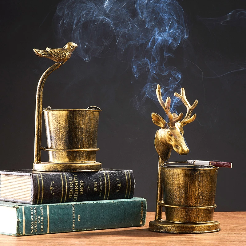 Пепельница для сигар в ретро-стиле пепельница домашней сигареты подарок