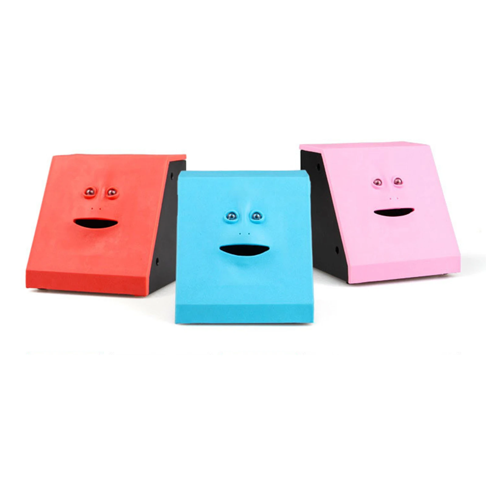 

Saving Box Face Money Eating Box Piggy Bank Cat Coins Box Money Coin Saving Bank For Children Gift Candy Machine Home Decoration
