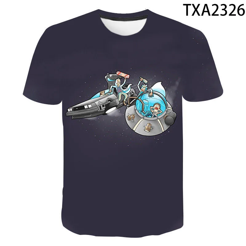 

Back To The Future Movie Men Women Children 3D T-Shirt Fashion Harajuku T Shirt Cool Tops Boy Girl Kids Streetwear Tee