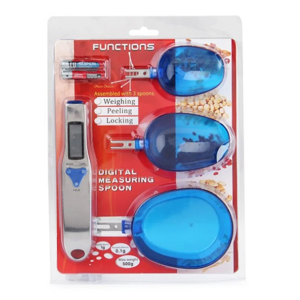 Многофункциональные цифровые кухонные весы Электронные измерительные ложки