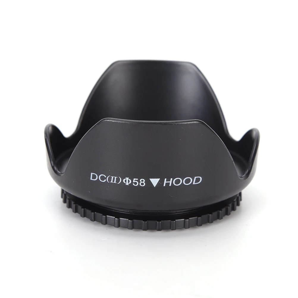 

Flower Lens Hood Screw Mount Camera Hood For Canon Camera Equipment Universal