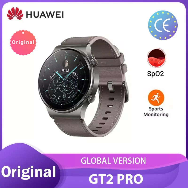 В наличии глобальная версия HUAWEI часы GT 2 pro SmartWatch 14 дней Время работы от