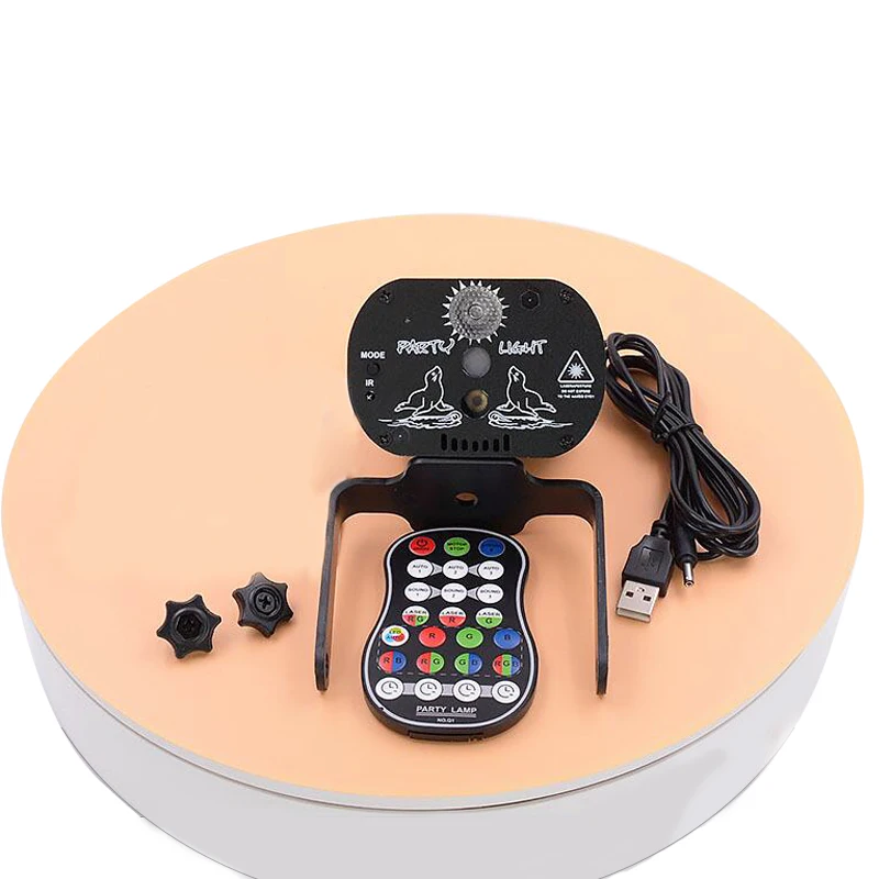 Мини прожектор для дискотеки с USB зарядкой и голосовым управлением|Эффект