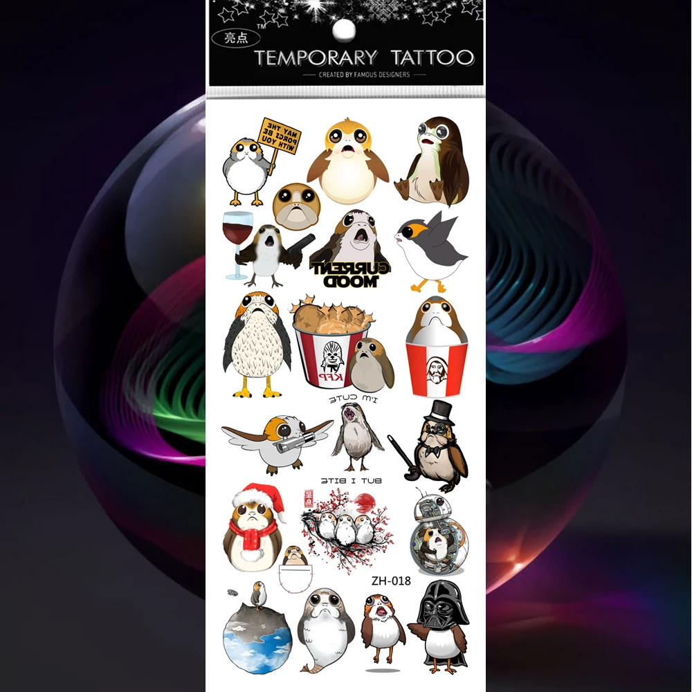 5 шт./лот татуировки рукава Tatoo Temporaire Homme милый стикер Дети Водонепроницаемый