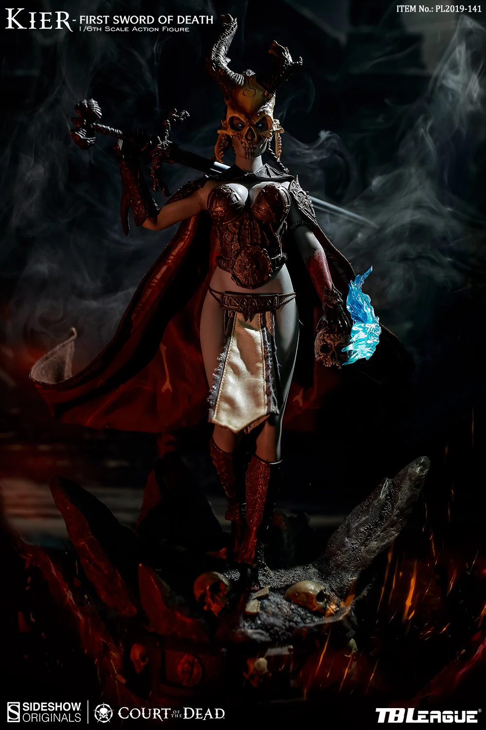 TBLeague x Sideshow Phicen Court of the Dead Kier фигурка первого меча смерти 1/6 с основанием|Игровые