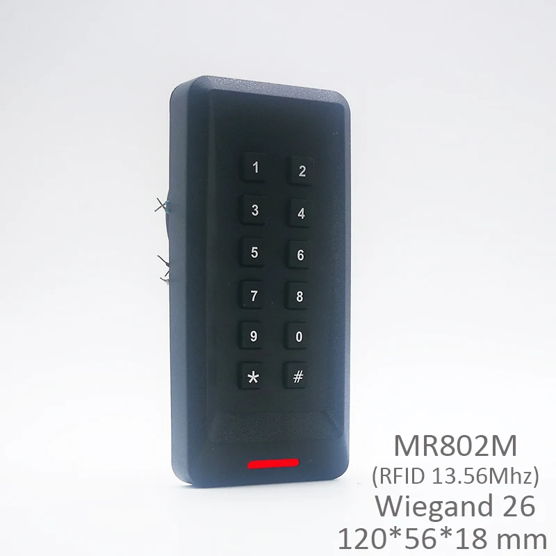 Wiegand 26 бит IP65 водонепроницаемый считыватель RFID карт 13 56 МГц бесконтактного