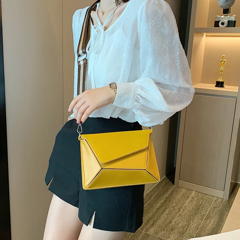 

Matting PU Leather Women Shoulder Bag Summer Fashion Ladies Purses And Handbags Sac Femme Wide Strap Crossbody Messenger Bag