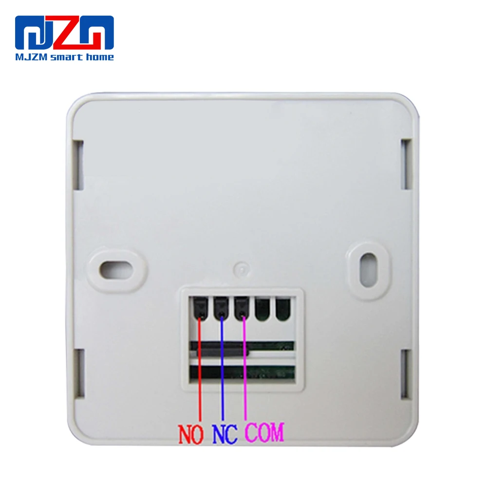 MJZM BGL08-6 ЖК-дисплей газовый котел нагревательный температурный контроллер