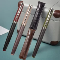 1pcs luxury 812 pen retro morandi metal fountain pen f nib matte four colors professional business ink pen