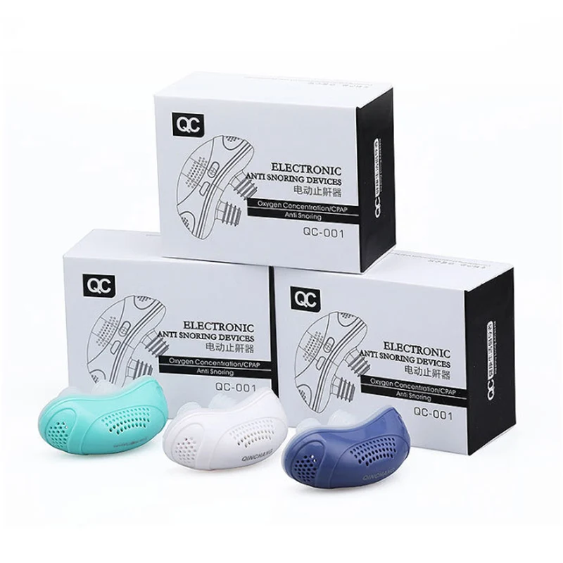 

Mini Anti Snoring Device Electric Aid Device Stopper Nose Breathing Relieve Snoring Aid Anti Snoring For Adult Better Sleep