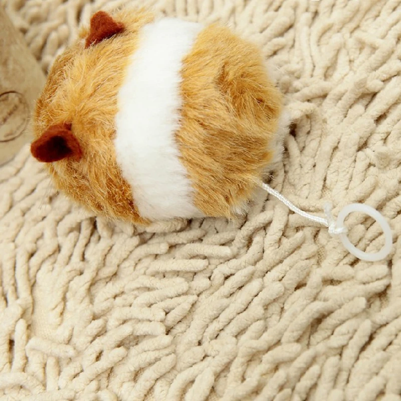 

Hot Selling Cat Chew Toy Fashion Interesting Interactive Mouse Shape Cat Bite Toy Cat Teeth Cleaning Toy For Pet Random Color