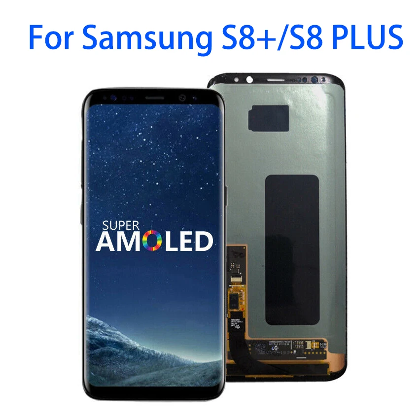 ЖК-дисплей с сенсорным экраном и рамкой для Samsung Galaxy S8 PLUS G955 G955F | Мобильные