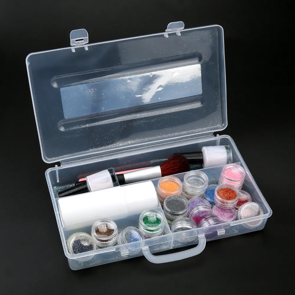 Татуировка пигмент принцесса 24 формы Блестки кисти татуировки Временные |