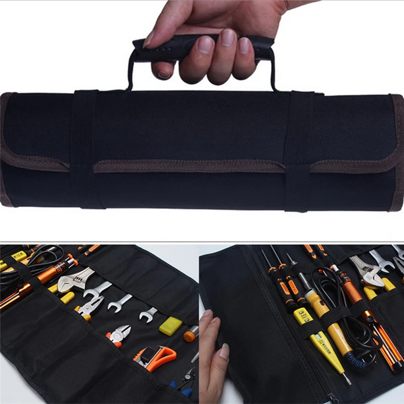 Multifunction Tool Transport Bags Practical Handles Oxford Canvas Chisel Roll For 3 Colors New Instrument Case |