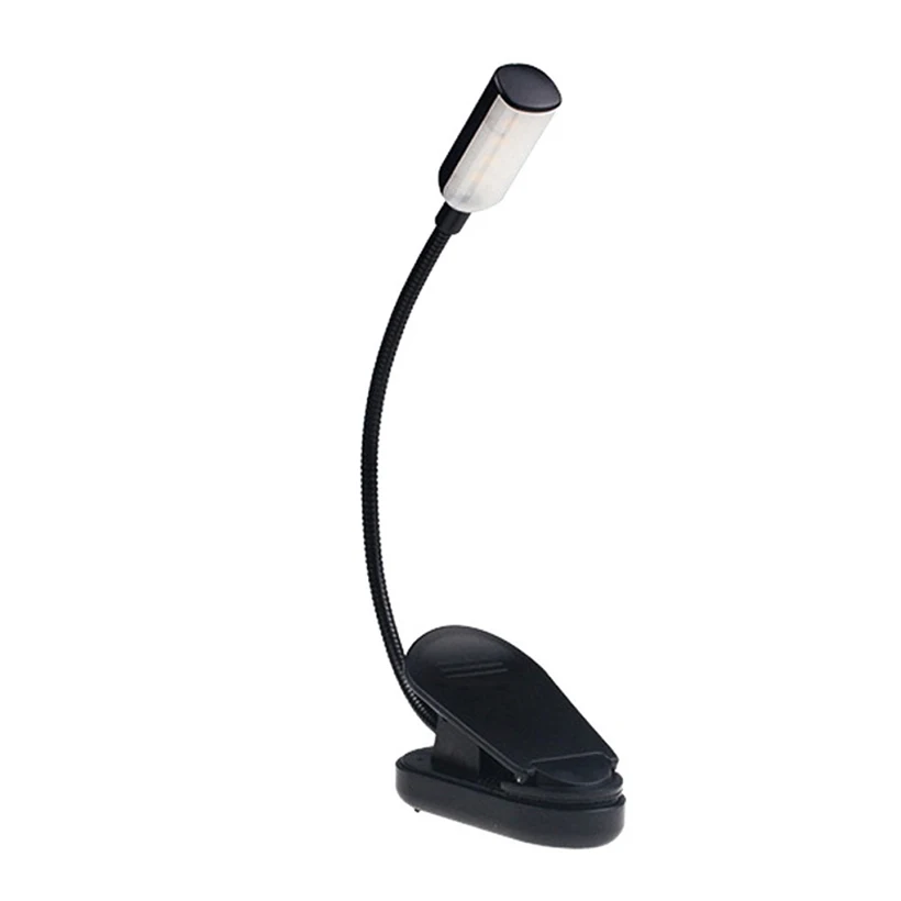 

LED Clip Book Lamps USB Rechargeable Eye Protection Reading Light Flexible 360 Degree Portable Desk Lamps For Learning Lighting