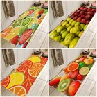 Фруктовый узор Коврик Гостиная Коврик под дверь спальни кухни Ванная комната противоскользящим коврик прикроватный коврик высокого качества фланелевый банный коврик