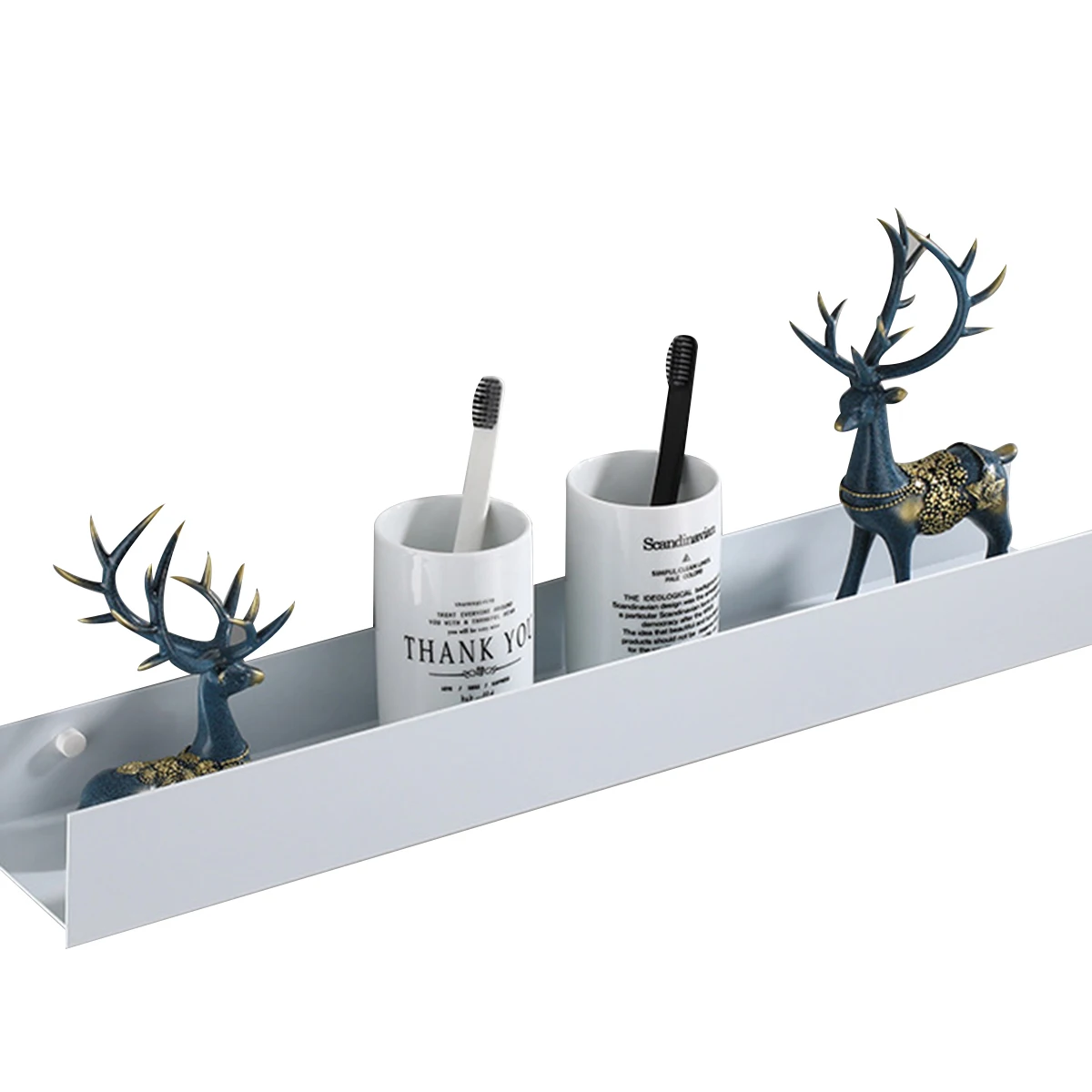 Ванная комната стеллаж для хранения Настенный Алюминий простые удобства