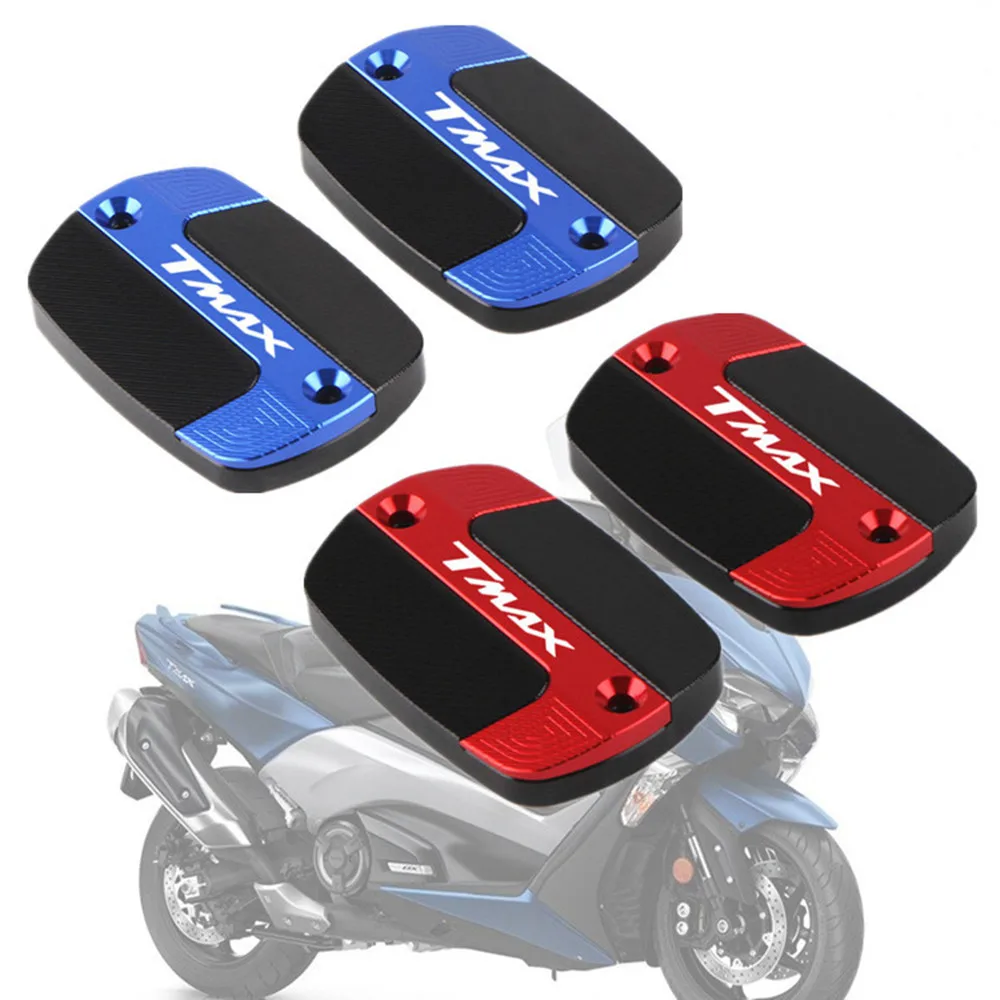 

For YAMAHA TMAX 530 560 TMAX530 DX SX TMAX560 Latest Motorcycle Accessories Aluminum Brake Fluid Fuel Reservoir Tank Cap Cover