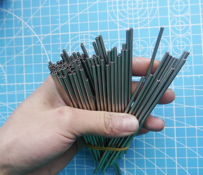 20 штук длина 100 мм Диаметр втулки вала 2 8 ось стальная полая труба для DIY модели