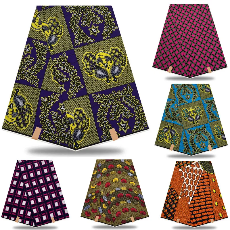 Гарантированные настоящие Мягкие 100% хлопковые африканские восковые принты