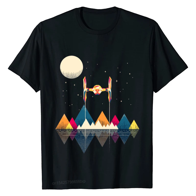 

100% Cotton O-Neck T-Shirt for Men Classic Fighter Stars And The Universe Men's T-Shirt For Boys Party High Quality O Neck