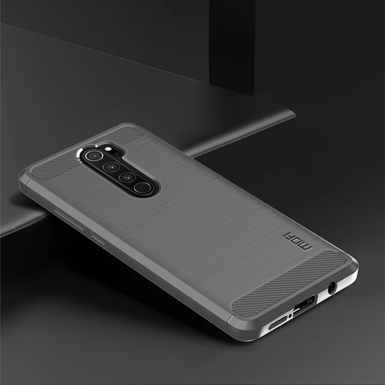 Для Xiaomi Redmi Note 8 Pro MOFI Мягкий ТПУ чехол из углеродного волокна чехол для Xiaomi Redmi Note 8 Pro Чехол Для Телефона
