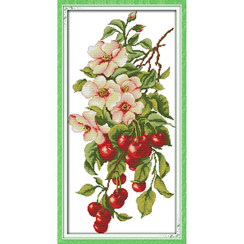 Набор для вышивки крестиком Rose on The Piano 11CT14CT рукоделие с печатным рисунком DMC на