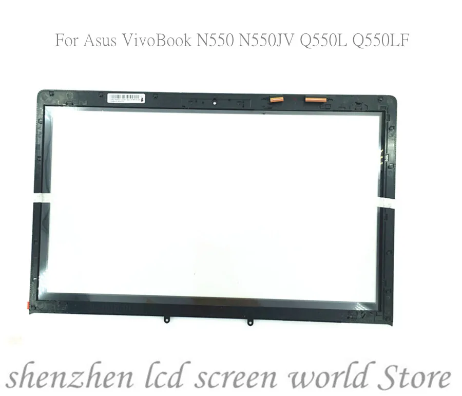 For Asus VivoBook N550JV N550 Q550L Q550LF 13N0 PXA0111 JA DA5357SA LCD Screen Touch Digitizer Glass Assembly Frame|ЖК-экран для