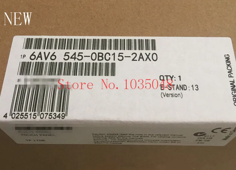 

1PC 6AV6545-0BC15-2AX0 6AV6 545-0BC15-2AX0 New and Original Priority use of DHL delivery #E