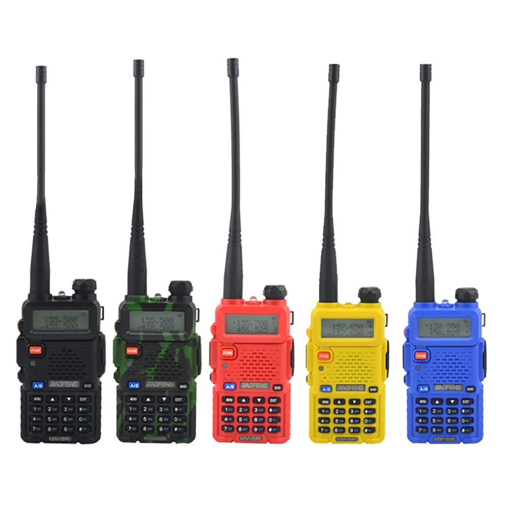 Baofeng UV 860 Walkie Talkie 8W 128Ch 136 174/400 520Mhz с клавиатурой и блокировкой Dualband FM Radio наушниками