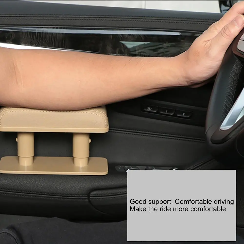 Универсальный Регулируемый автомобильный подлокотник с левым локоть подушка