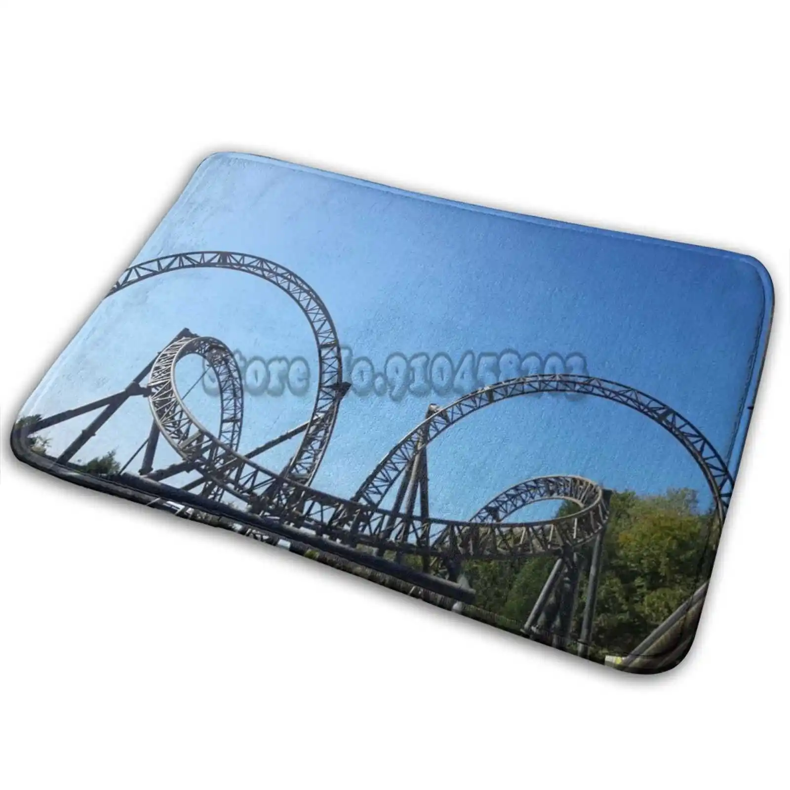 Циклическая подставка под горку и коврик летучая мышь для гостиной декоративный