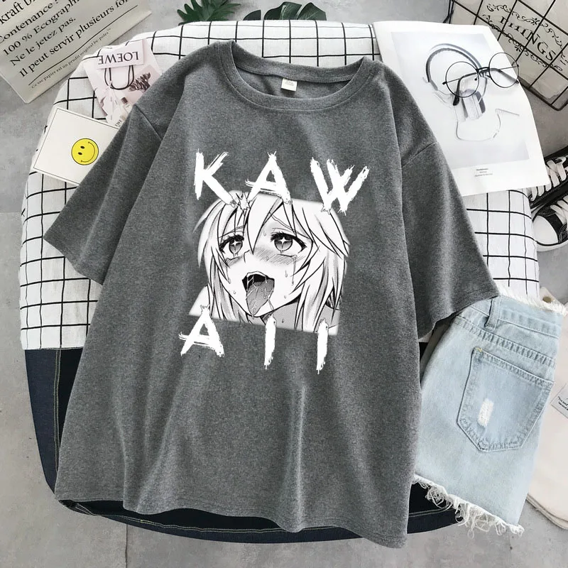 

Kawaii Anime Nice Summer Harajuku Fashion Men Women T Shirt Funny Print Harajuku O-Neck Top Tees Streetwear Casual Men'S Tshirts