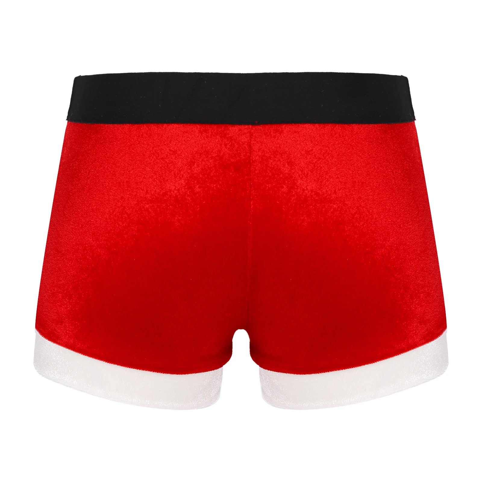 Мужские бархатные трусы-боксеры с заниженной талией | Тематическая одежда и