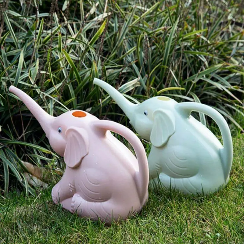 Garden Plastic Elephant Watering Can Home Patio Lawn Gardening Tool Plant Outdoor Irrigation Pot Jug | Дом и сад