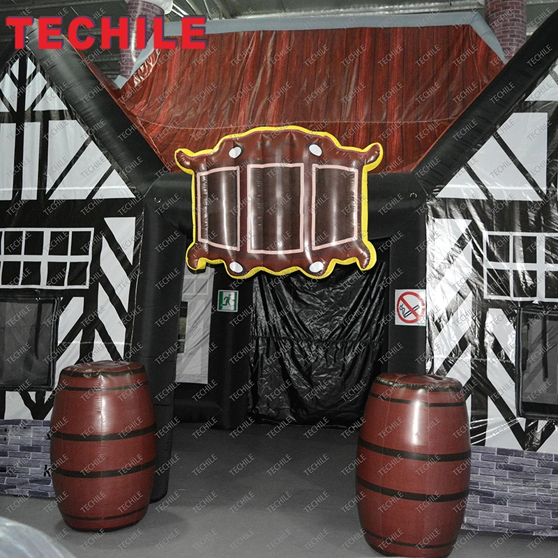 Бесплатная доставка Надувные Ирландский Паб палатка для использования вне