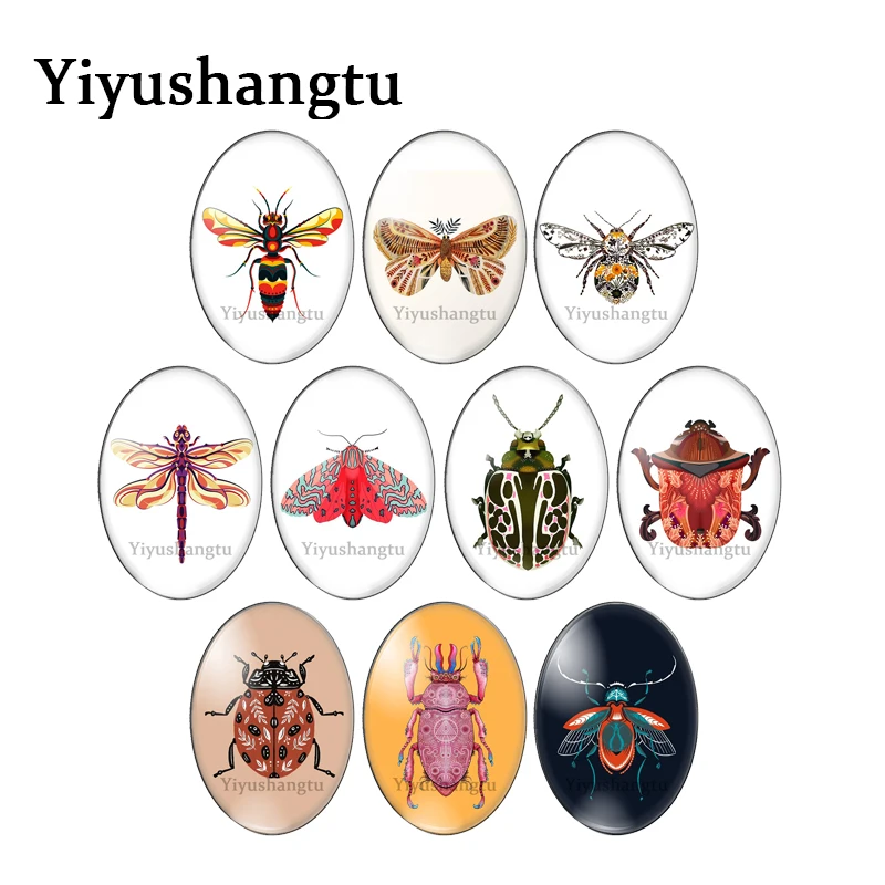 В виде симпатичных насекомых Стрекоза пчелы бабочки и так далее. Мы принимаем