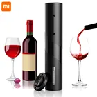 Электрический штопор Xiaomi, автоматический штопор для вина, перезаряжаемый подарочный набор, набор для удаления пробки, кухонный инструмент, консервный нож