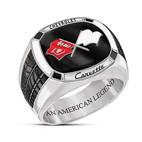 Мужское кольцо с печатью креативное новинка Американская Легенда суперкар