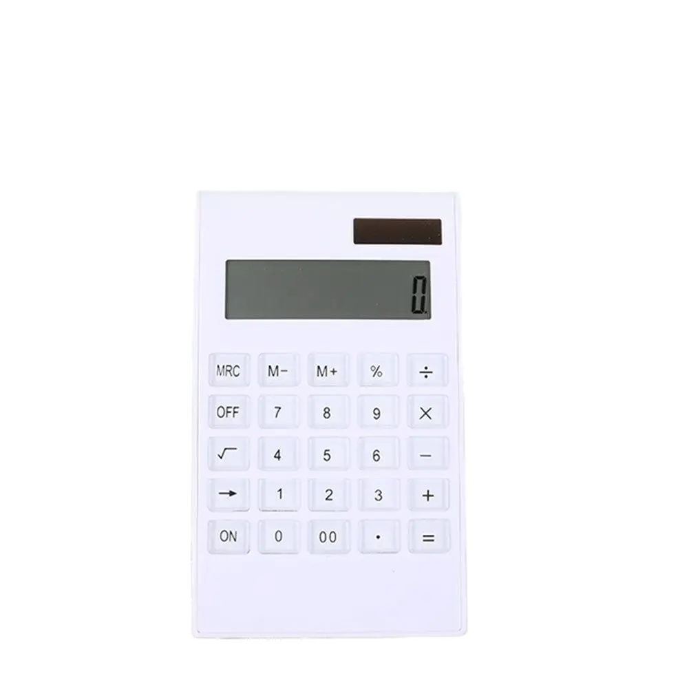 

Portable Solar Powered Calculator Screen 12 Digit Large LCD Display for Office Desktop School Stationery калькулятор мини