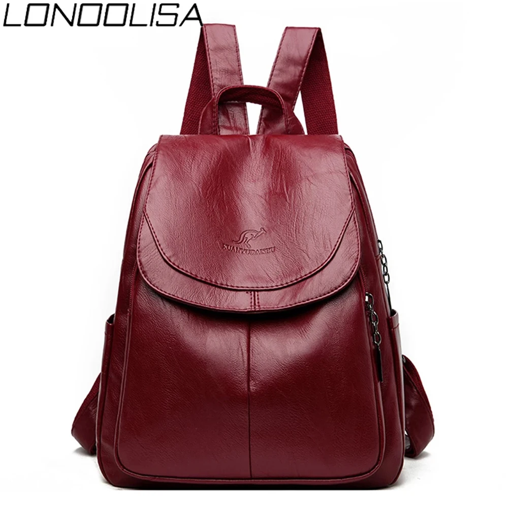 

Винтажные женские рюкзаки 2020 Sac женские сумки через плечо из искусственной кожи для школьников подростков девочек рюкзак высокого качества...