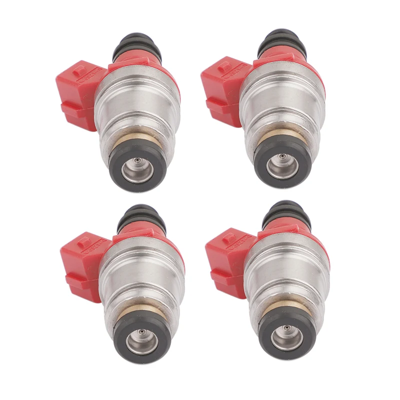 

4pcs 16600-86G00 JS21-1 Fuel Injectors For Nissan D21 90-95 Pickup 2.4L I4 GMC Sonoma 16600-86G10 1660086G00 16600 86G00 FJ564