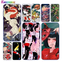 Transparent Cover Japanese Style Anime For Xioami Redmi Note 10S Pro Max Phone Case